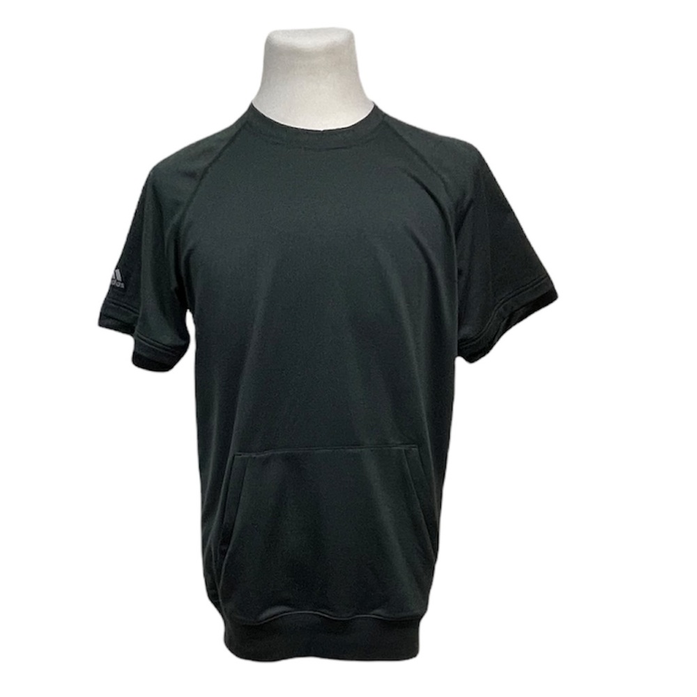 Adidas Men’s Short Sleeve Shirt with Handwarmer Size M Polyester